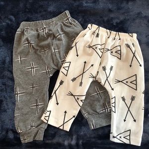 2 light fabric pants